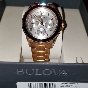 Rose Gold Bulova womens watch